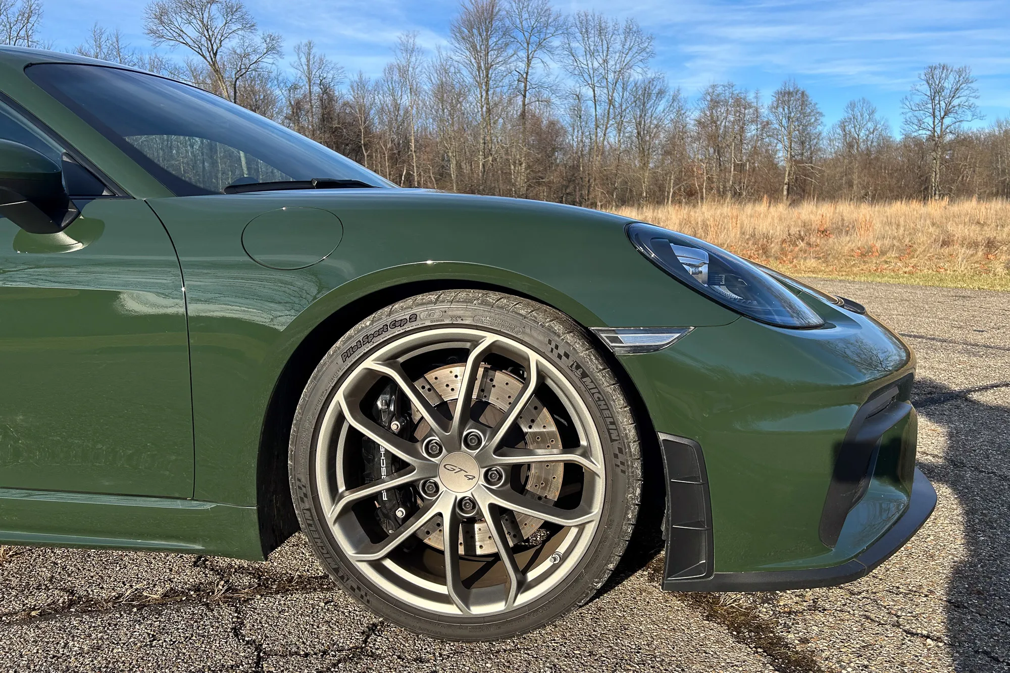 2022 Porsche 718 Cayman GT4 In Underberg Green