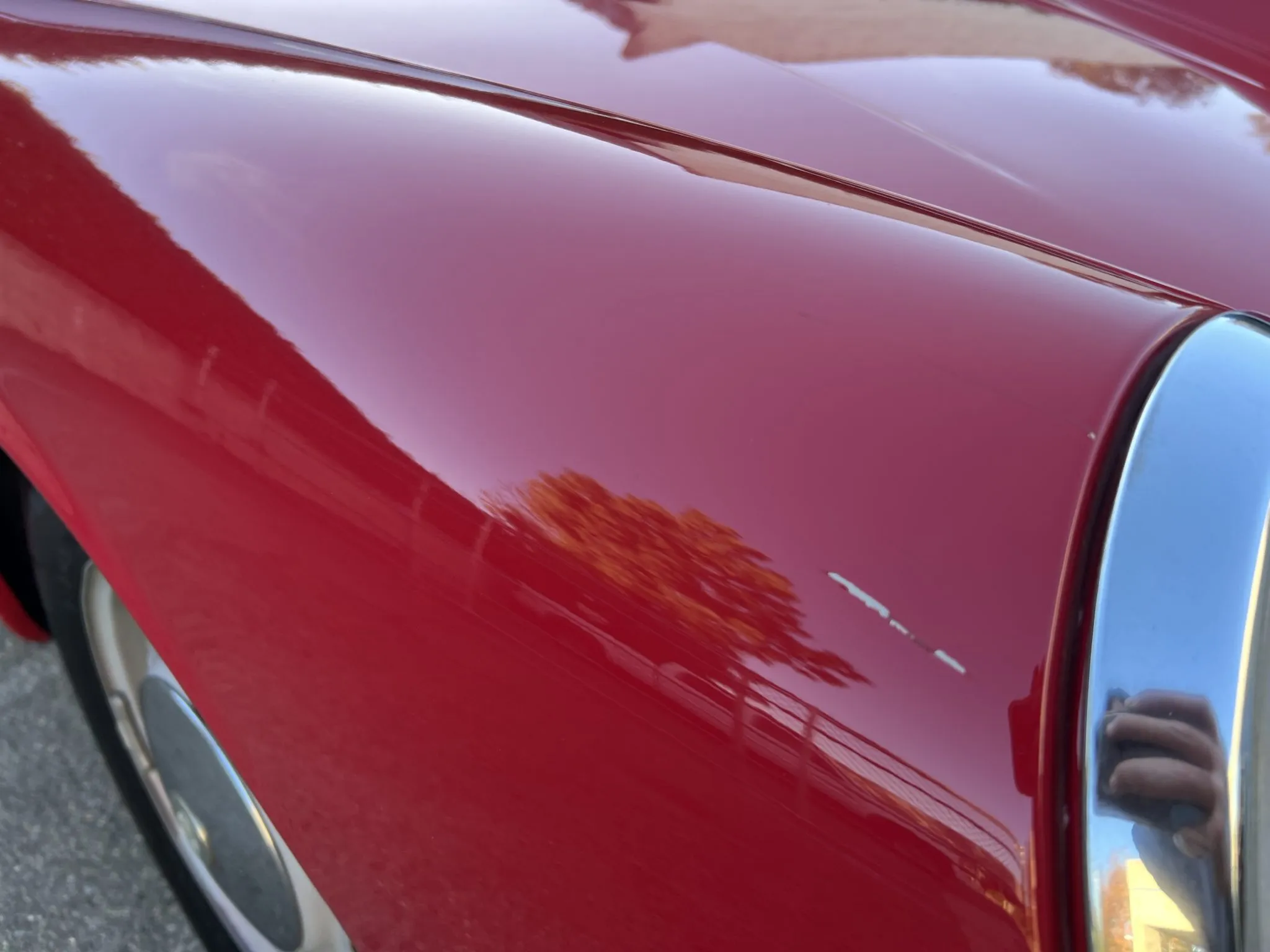 1966 Porsche 911 Coupe 5-Speed in Polo Red