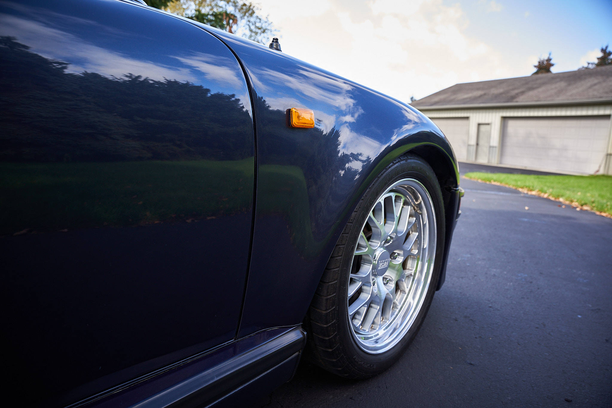 1984 Porsche 911 Turbo Slant Nose Coupe in Royal Blue