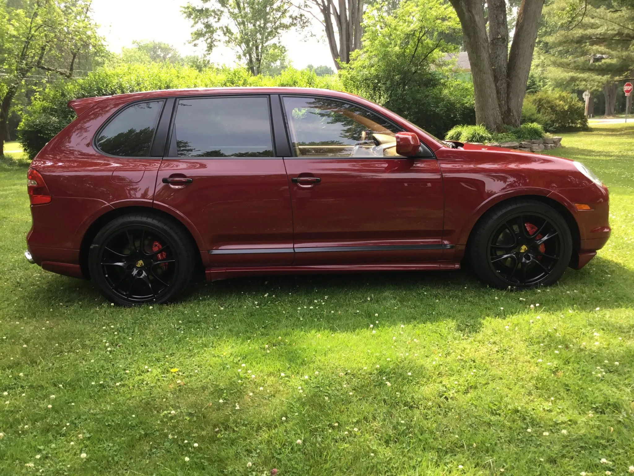 2009 Porsche Cayenne GTS in GTS Red