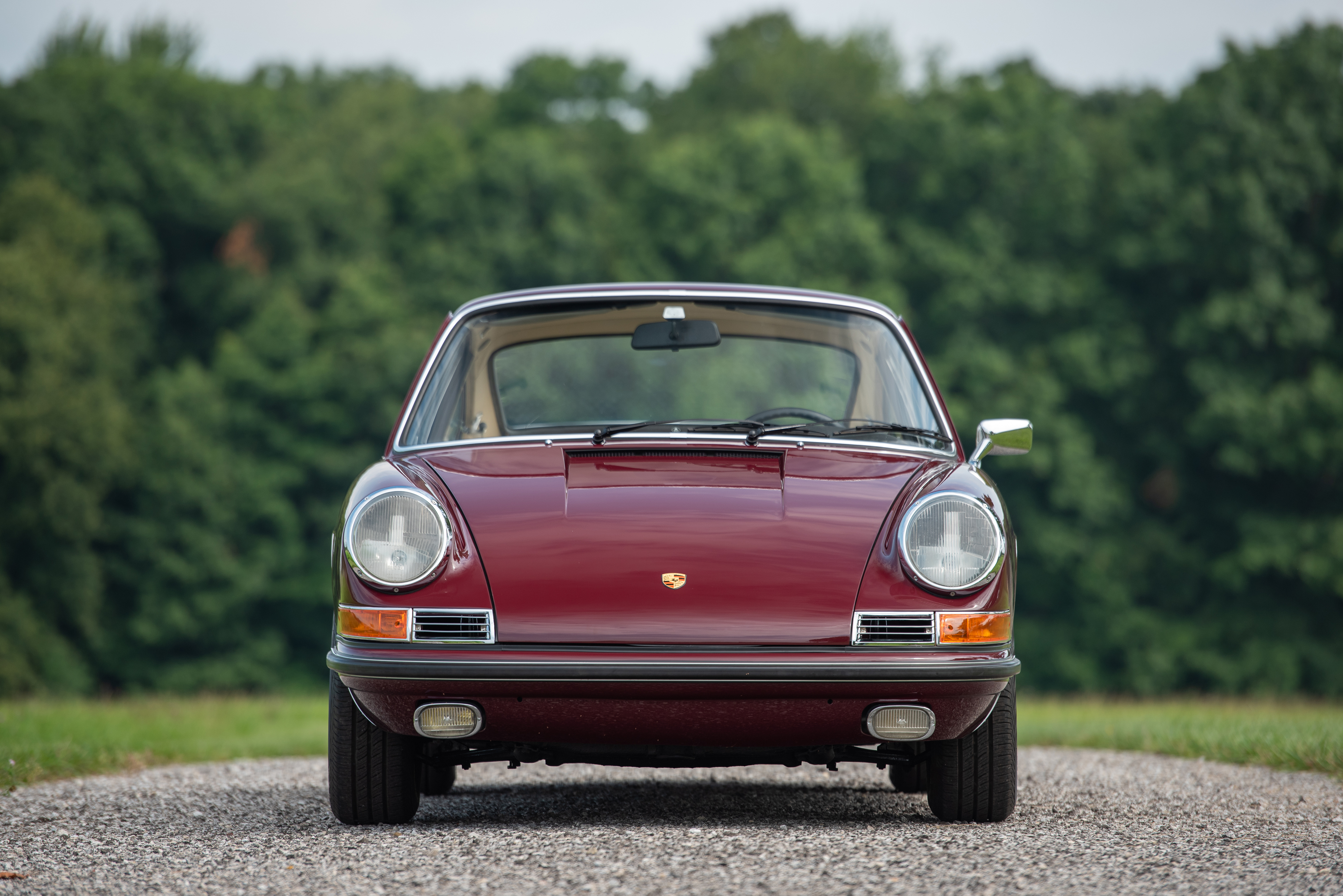 1968 Porsche 911 S 'Sportomatic' in Burgundy Red