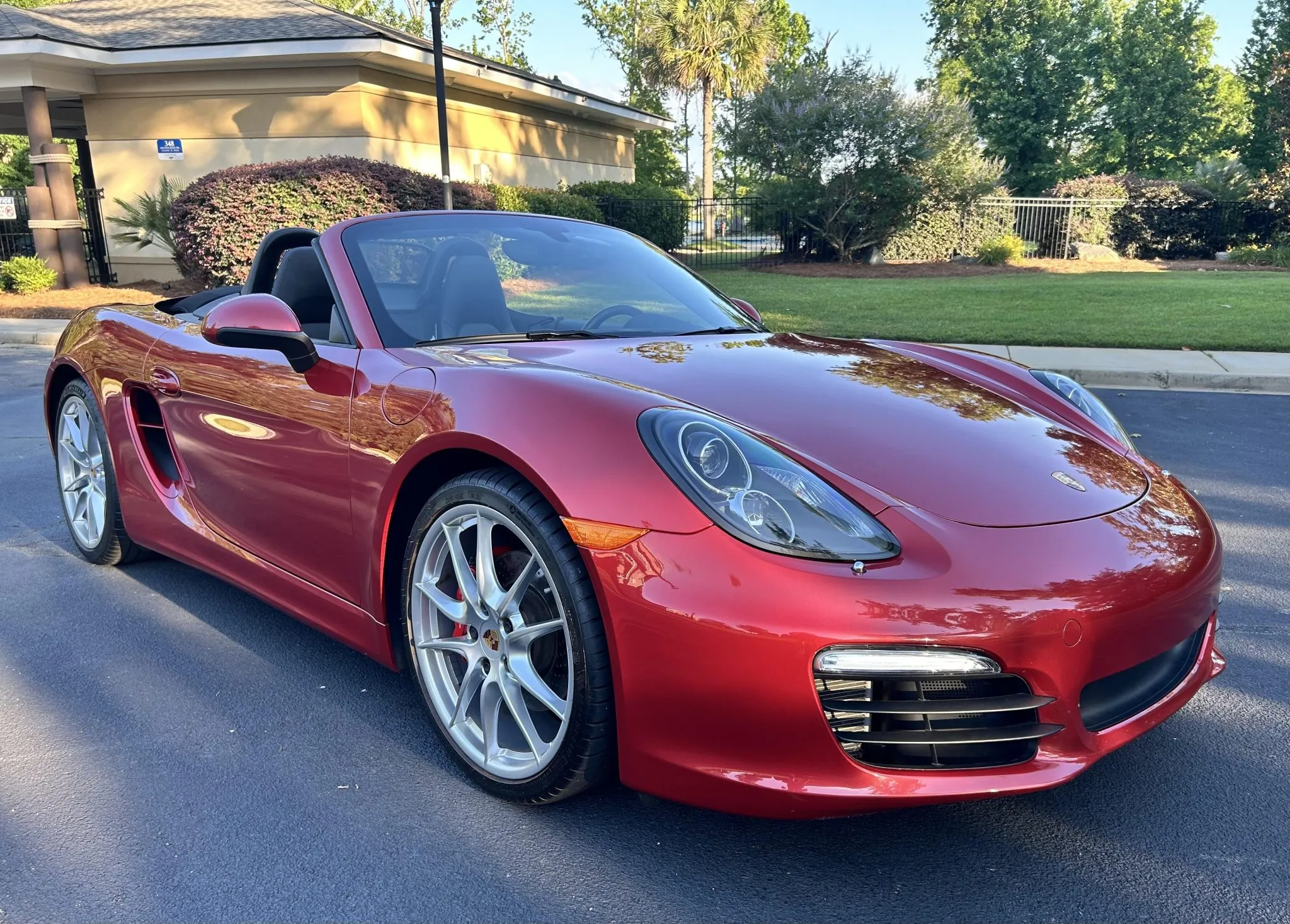 2013 Porsche Boxster S in Amaranth Red Metallic