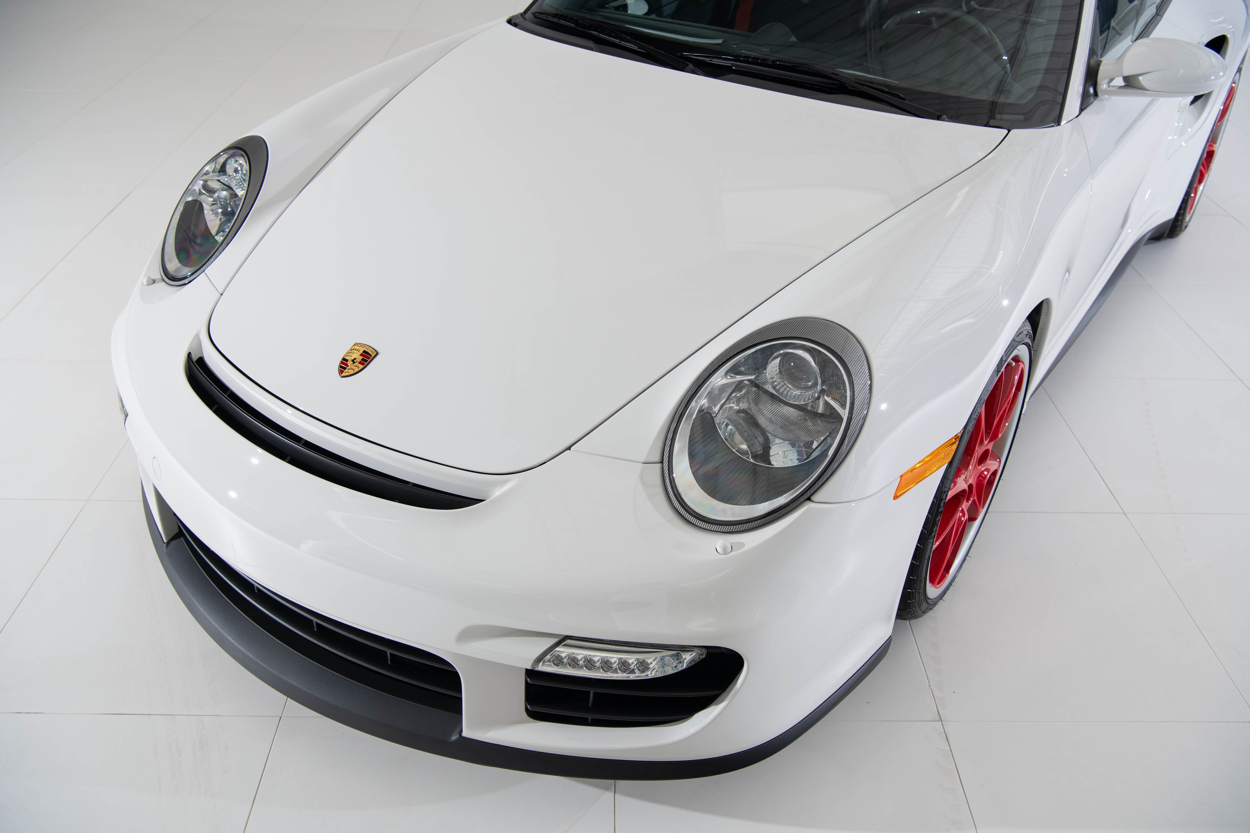 2008 Porsche 911 GT2 in Carrara White