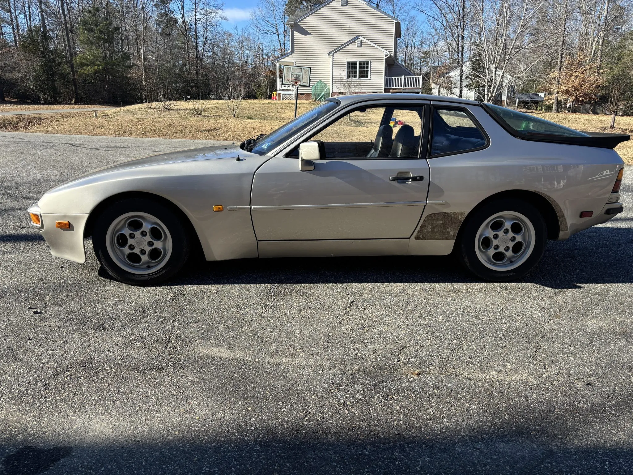 Euro 1984 Porsche 944 In Zermatt Silver Metallic