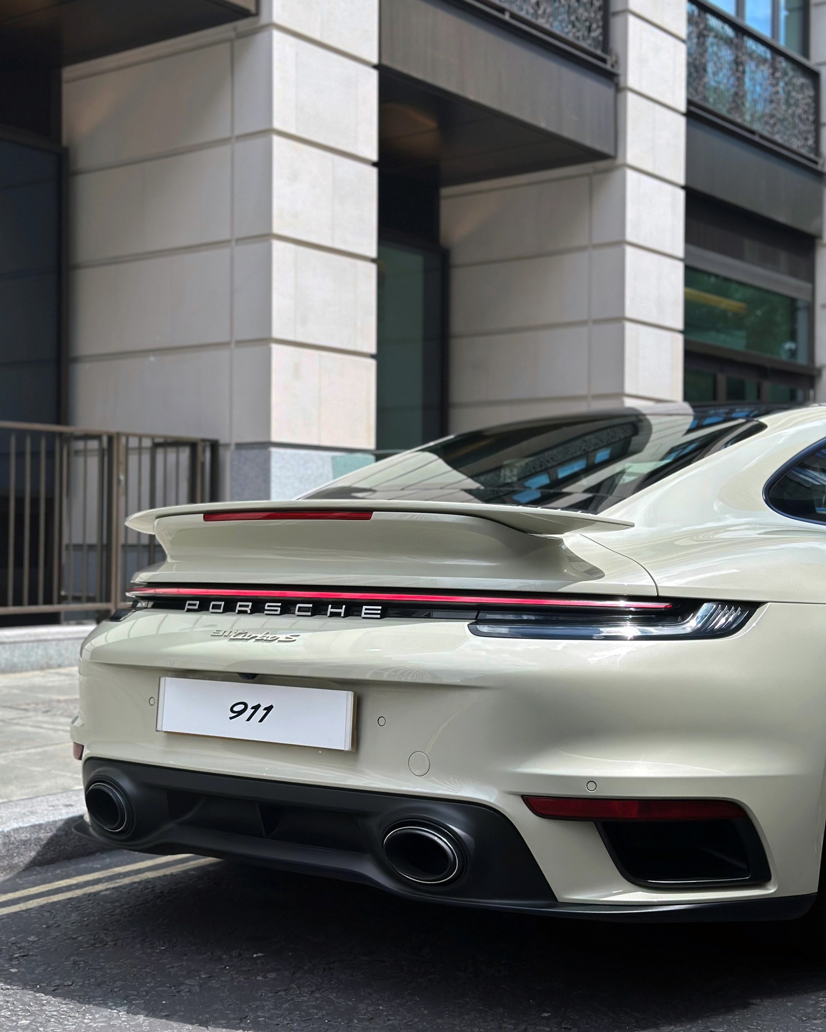 2025 Porsche 911 Turbo S in Geyser Grey Metallic