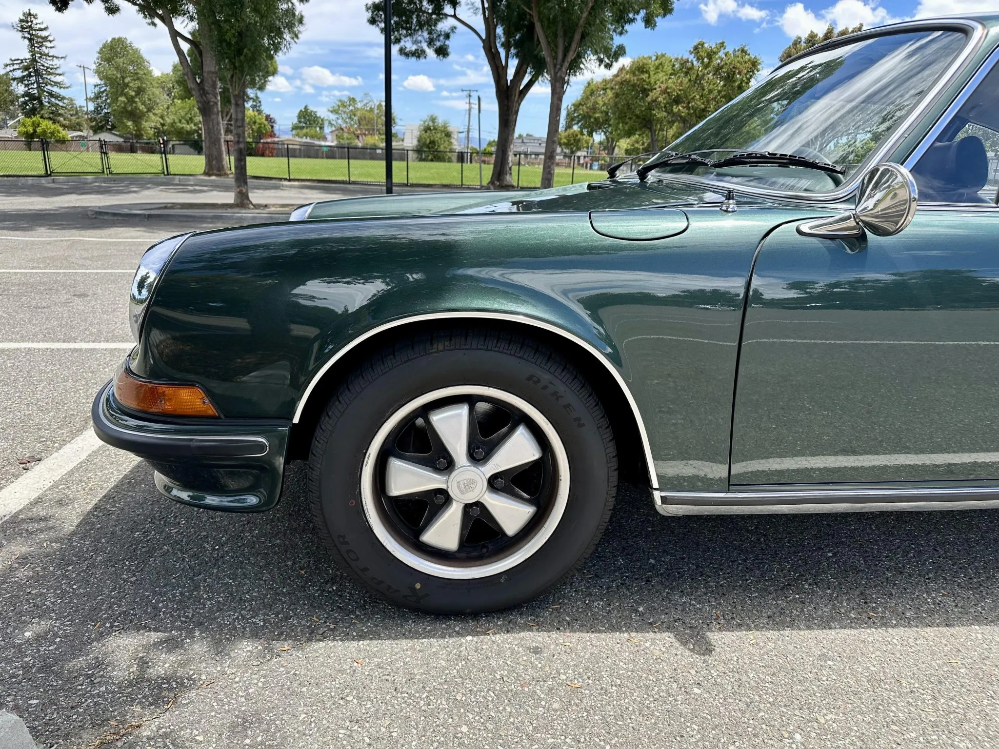 1969 Porsche 911T Coupe in Metallic Green