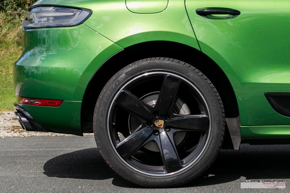 2020 Porsche Macan S in Mamba Green Metallic