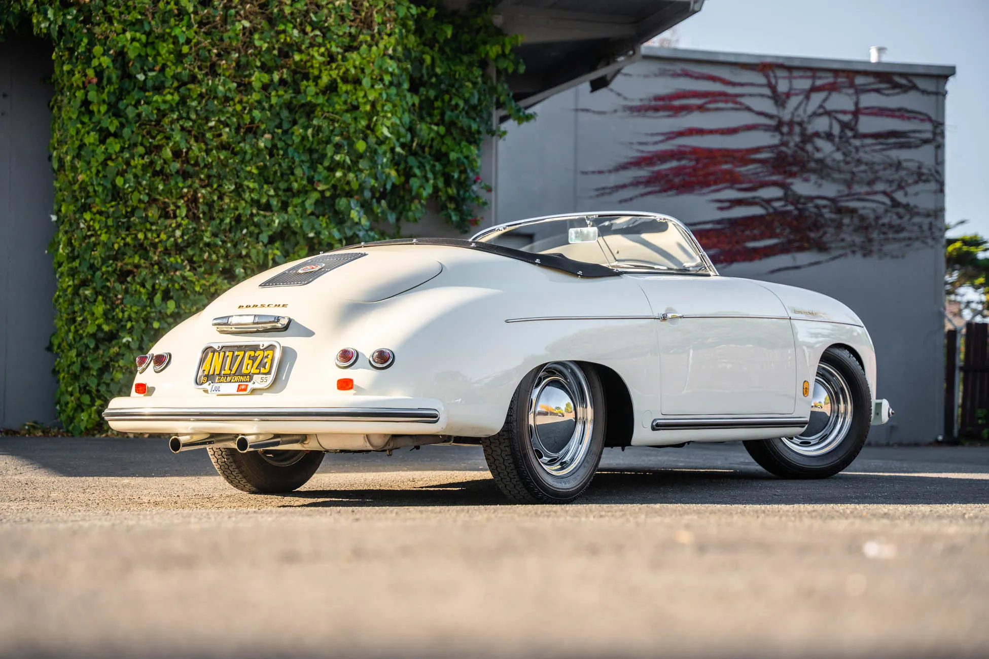 1955 Porsche 356 Pre-A Speedster in Ivory