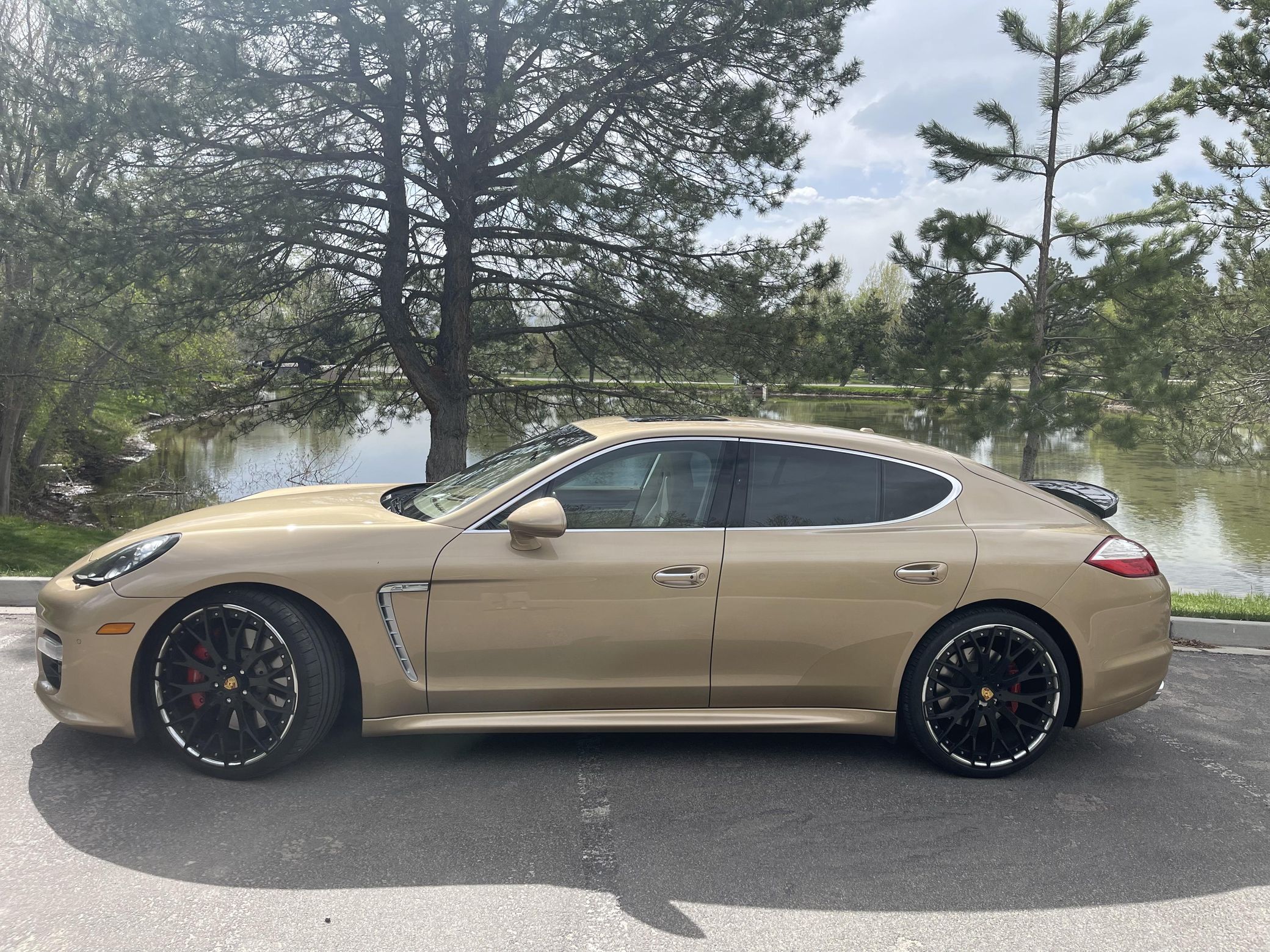 2011 Porsche Panamera Turbo in Luxor Beige Metallic