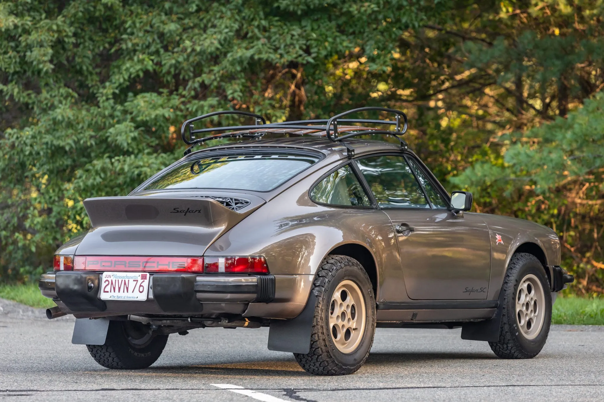 Safari-Style 1983 Porsche 911SC in Quartz Grey Metallic