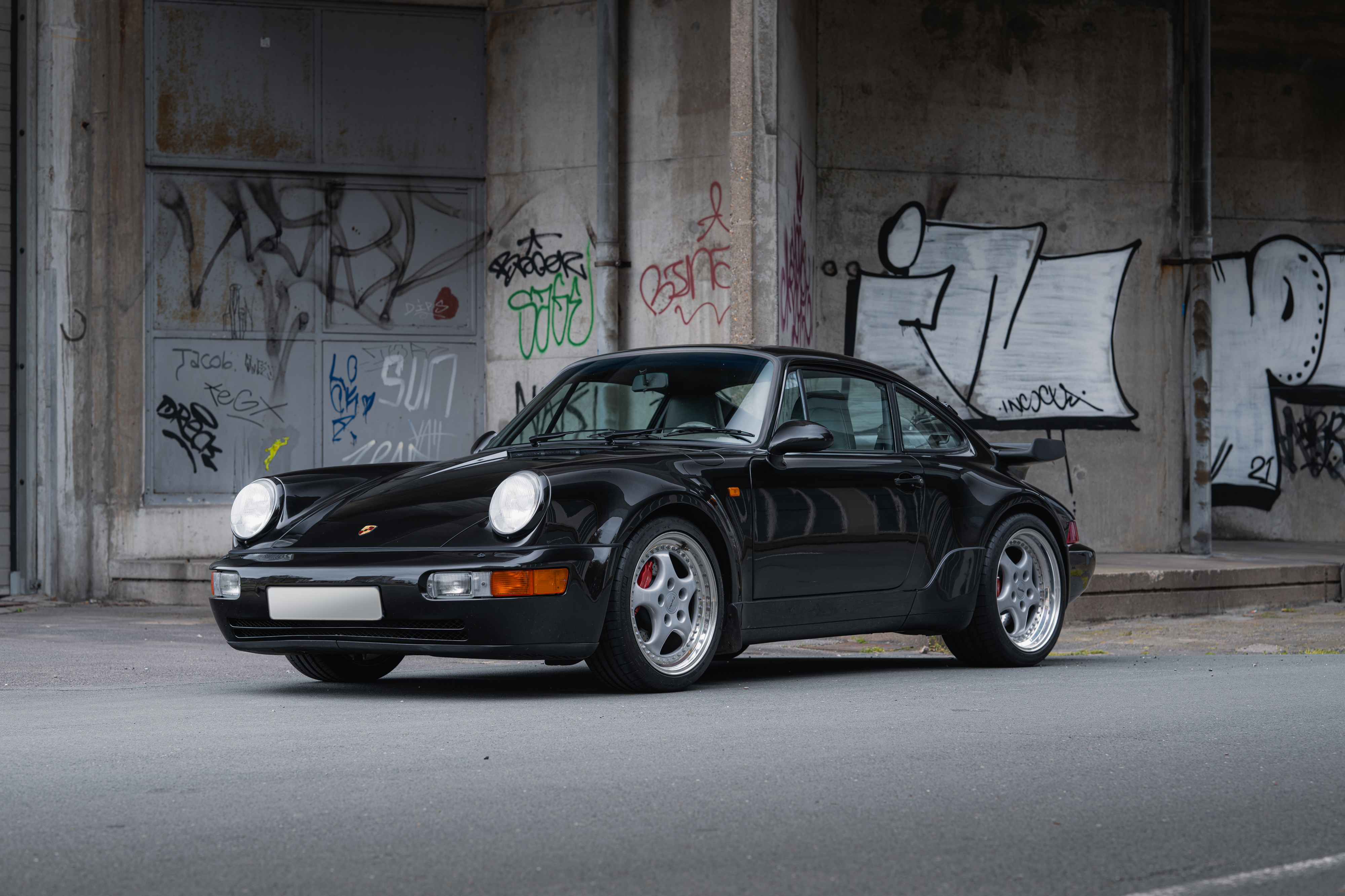 1993 Porsche 911 Turbo 3.6 in Black Pearl