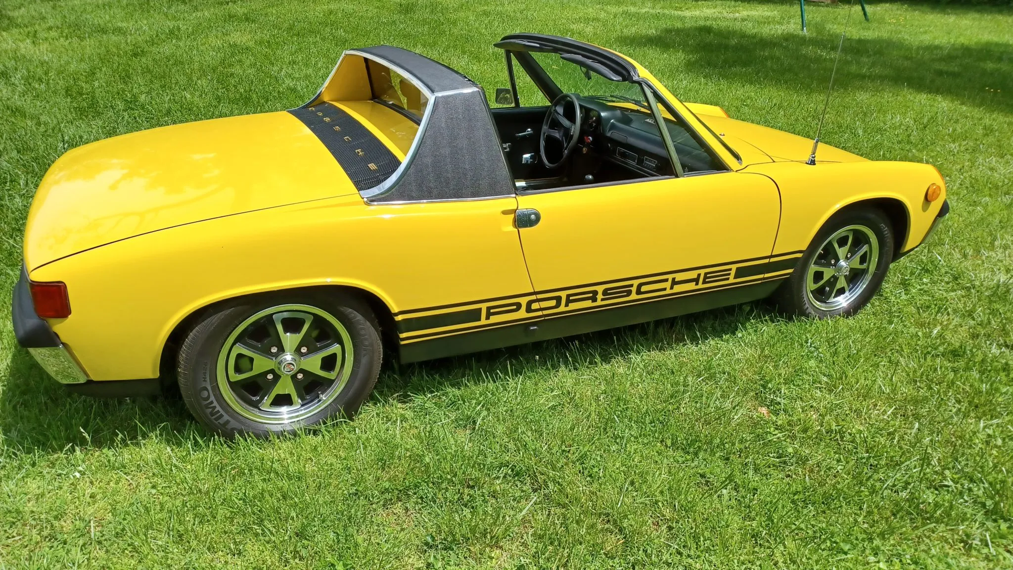 1971 Porsche 914 in Lemon Yellow