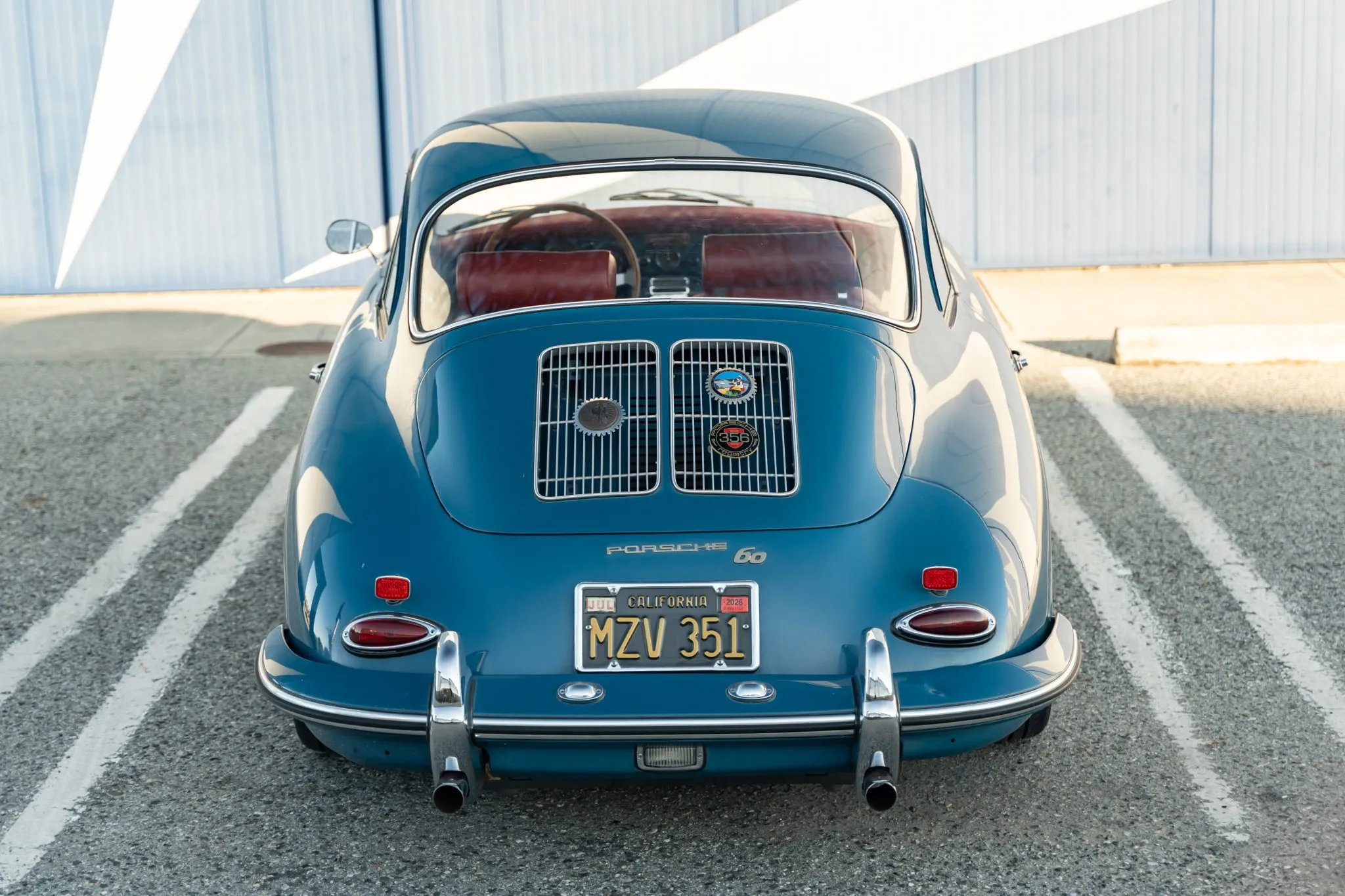 1963 Porsche 356B Coupe in Oslo Blue