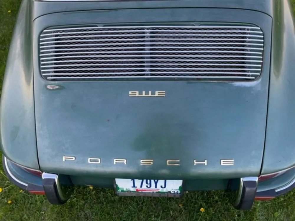 1969 Porsche 911E Targa in Metallic Dark Green