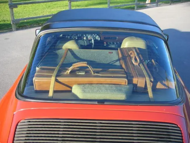 1981 Porsche 911SC Targa in Indiana Red Metallic