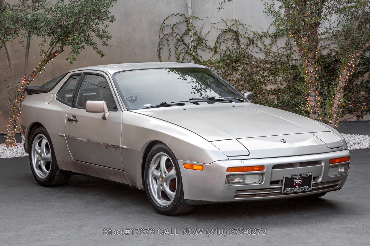 1987 Porsche 944 Turbo 5-Speed In Zermatt Silver Metallic