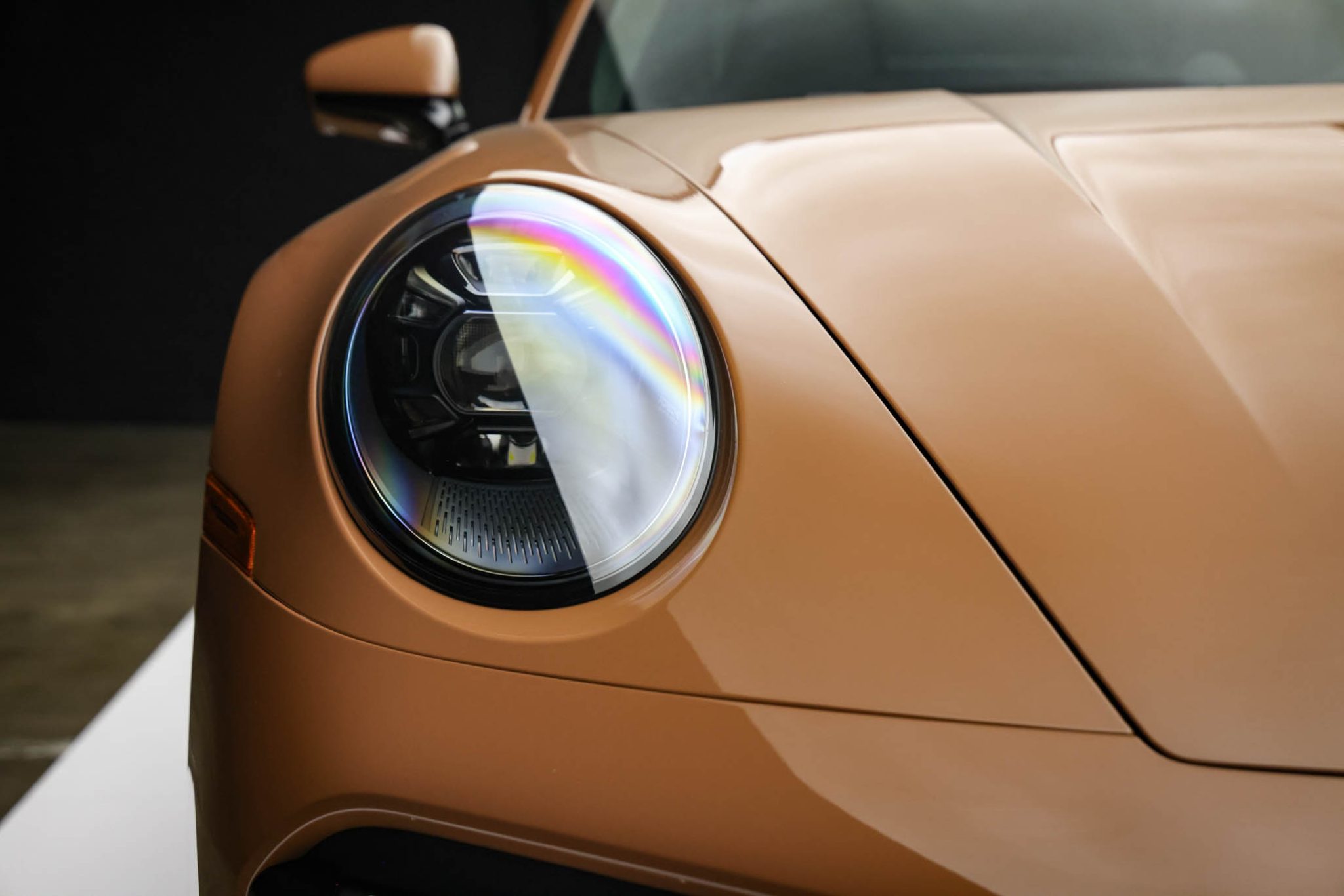 2025 Porsche 911 Turbo S Coupe In Sepia Brown