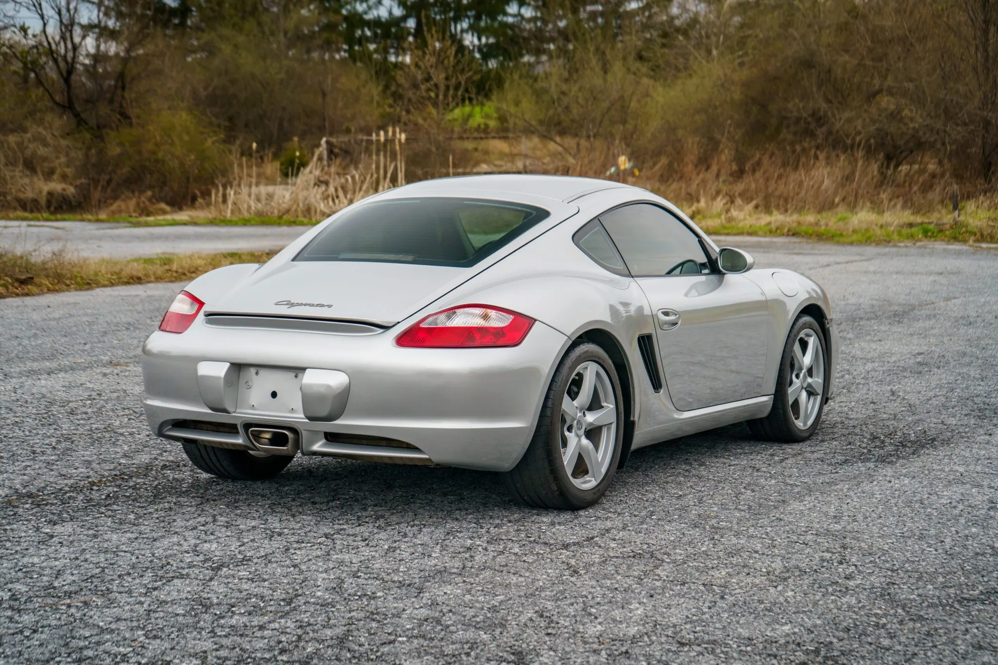 2008 Porsche Cayman in Arctic Silver Metallic