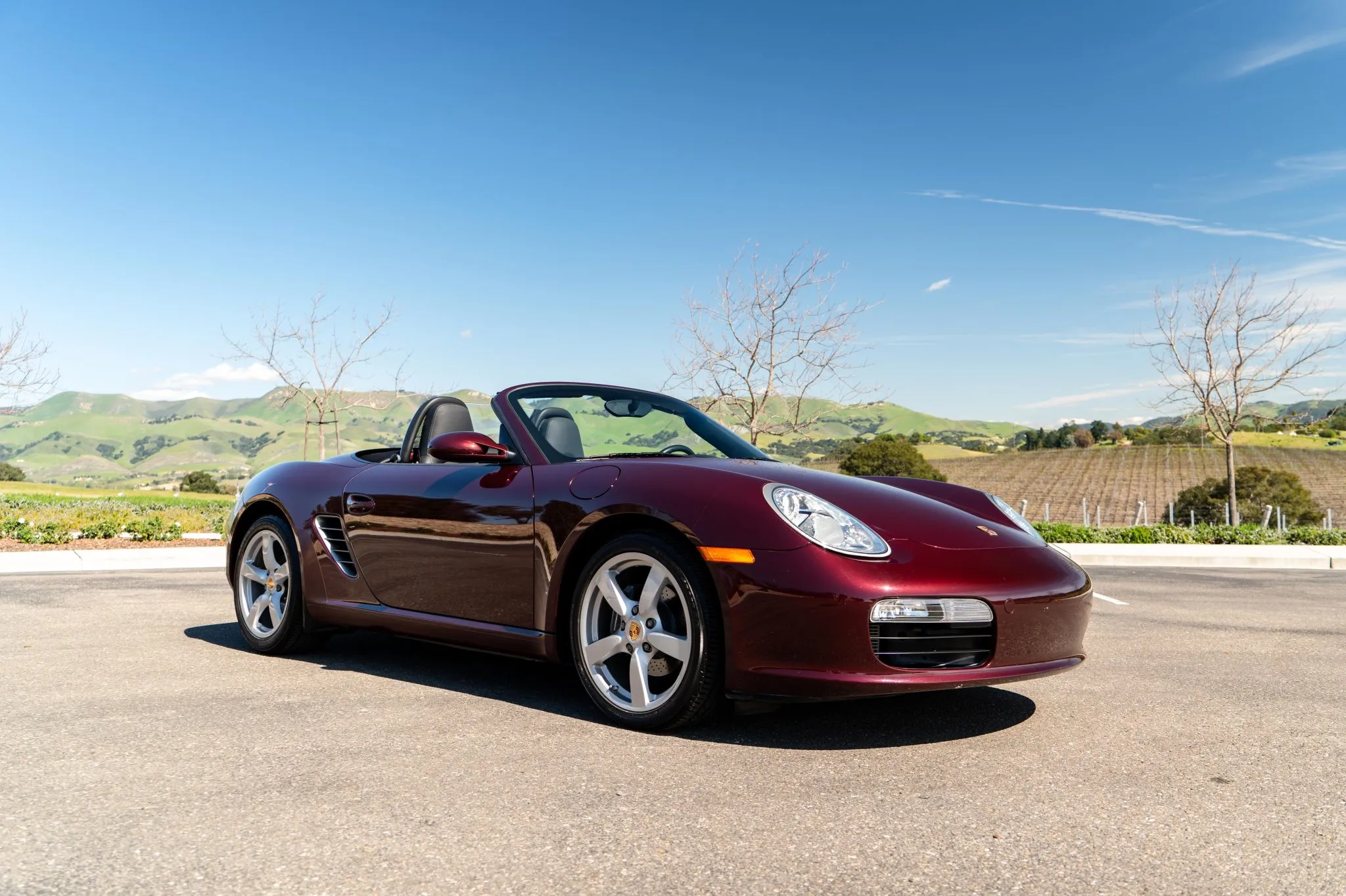 2007 Porsche Boxster in Carmon Red Metallic
