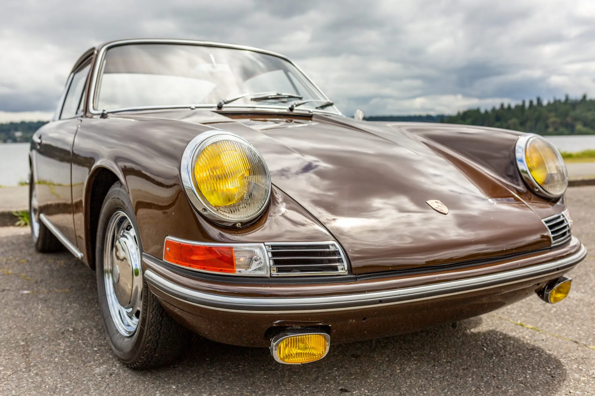 1965 Porsche 911 Coupe In Togo Brown