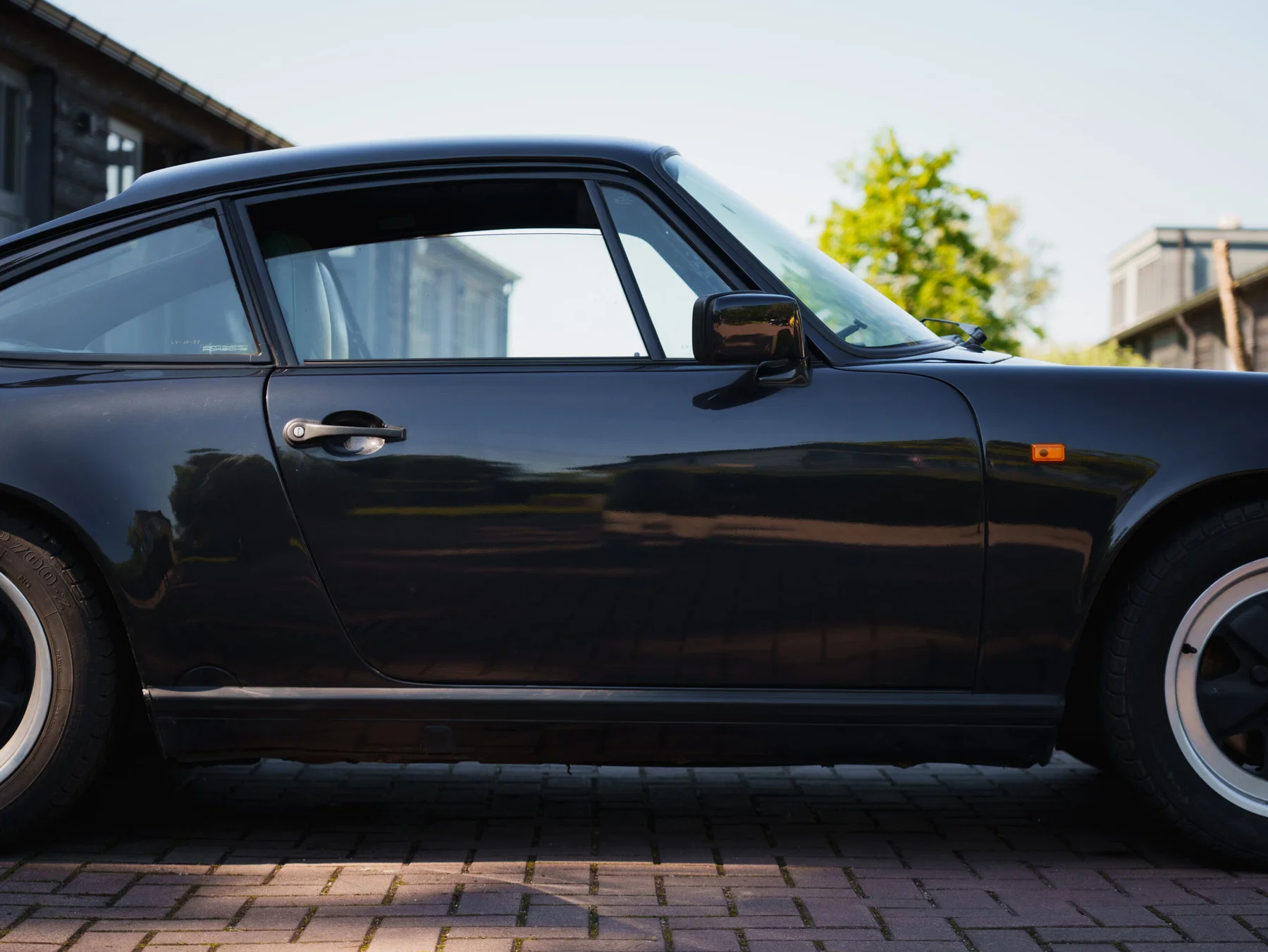 1988 Porsche 911 Carrera 3.2 In Satin Black Metallic