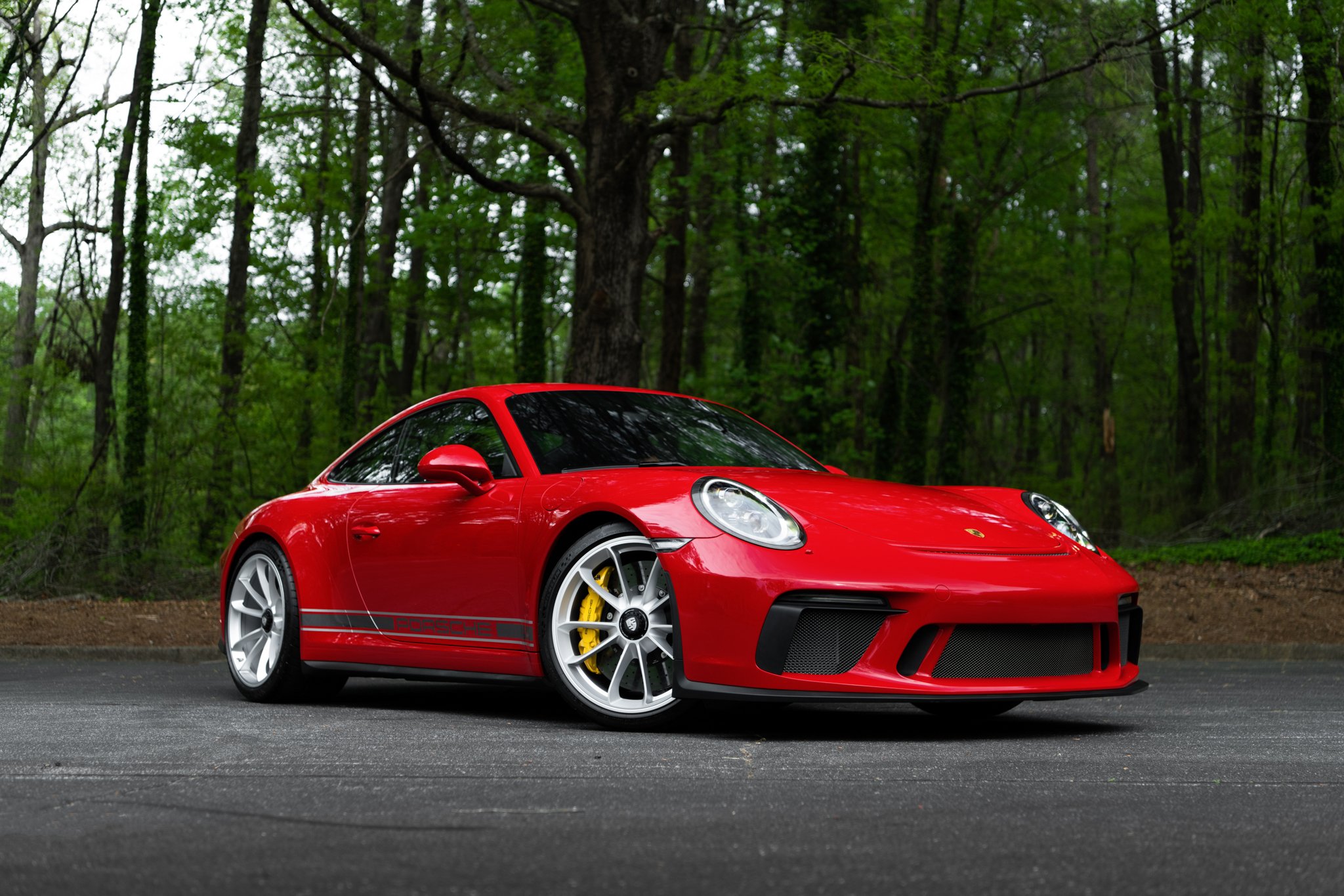 2018 Porsche GT3 Touring in Fire Red