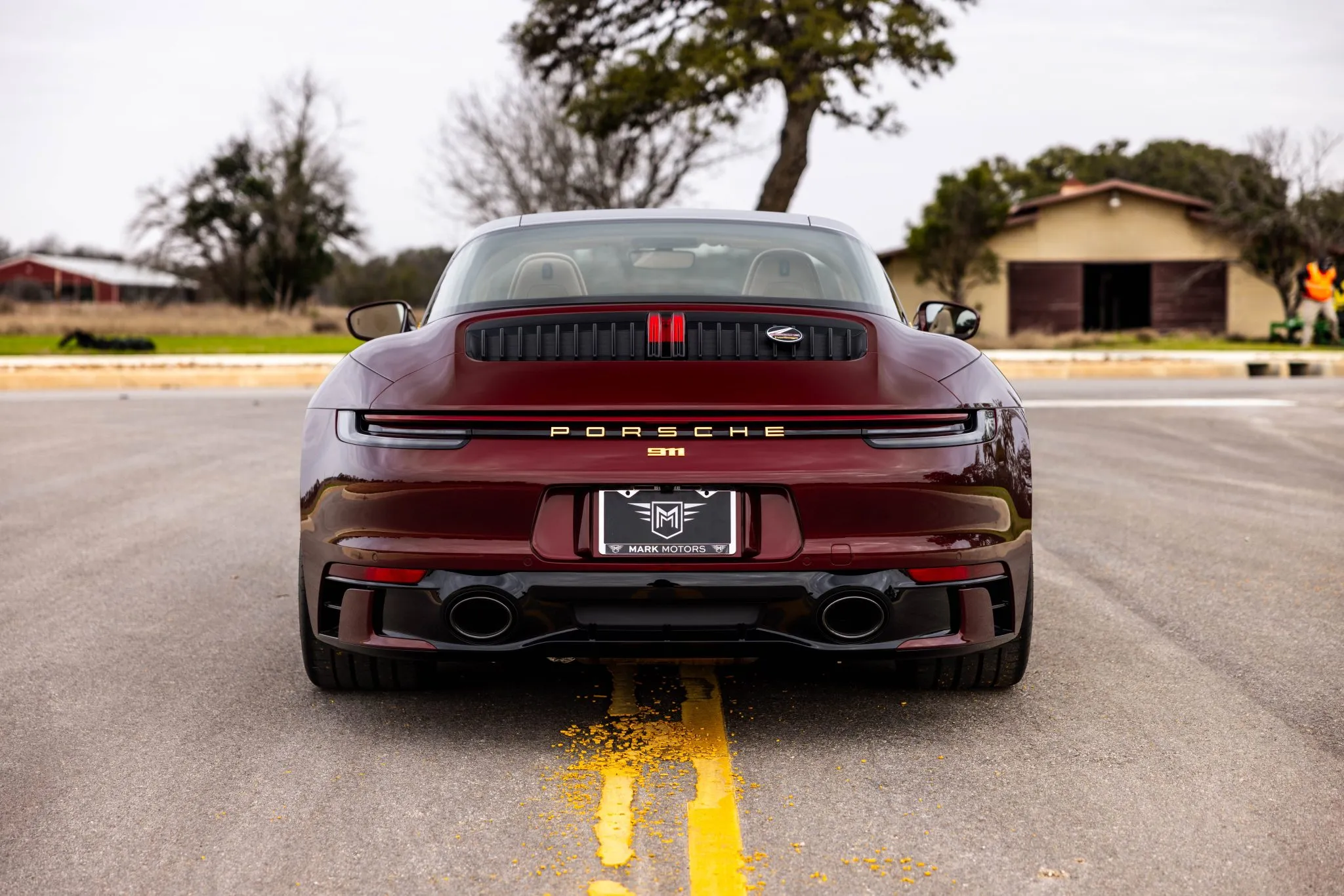 2021 Porsche 911 Targa 4S Heritage Design Edition in Cherry Metallic
