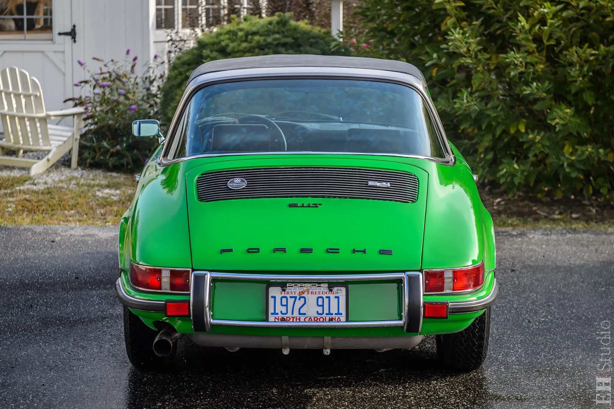 1972 Porsche 911T Targa in Kelly Green