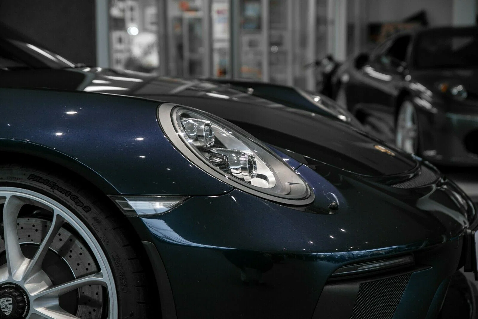 2018 Porsche 911 GT3 Touring  in Dark Sapphire Metallic