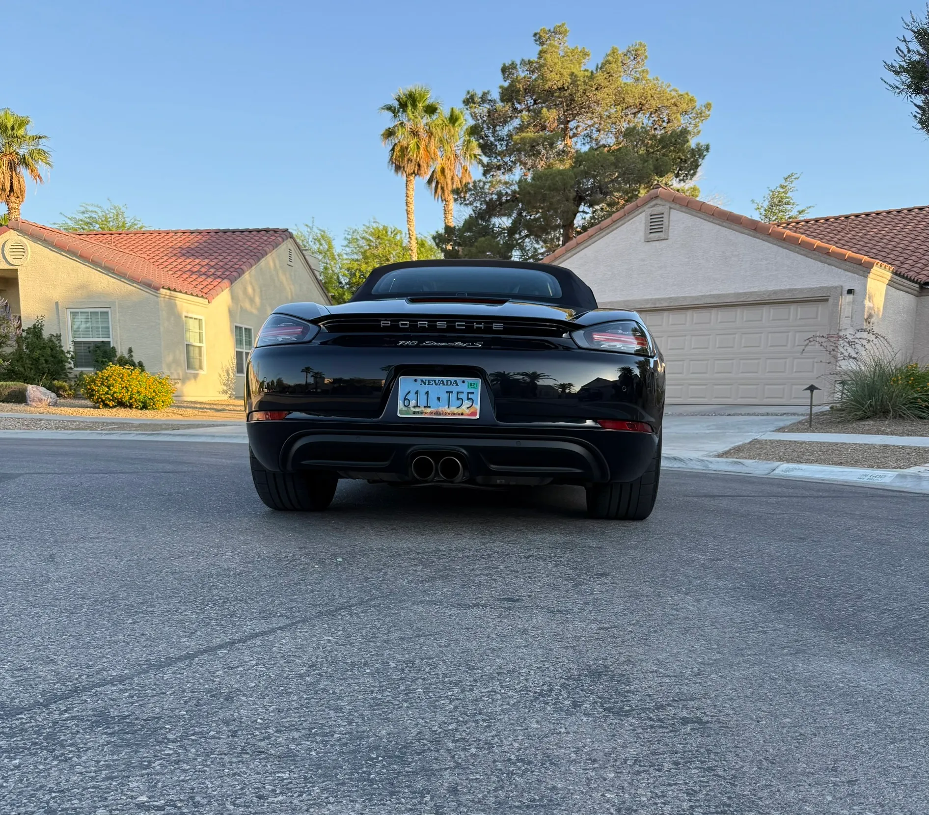 2017 Porsche 718 Boxster S in Jet Black Metallic