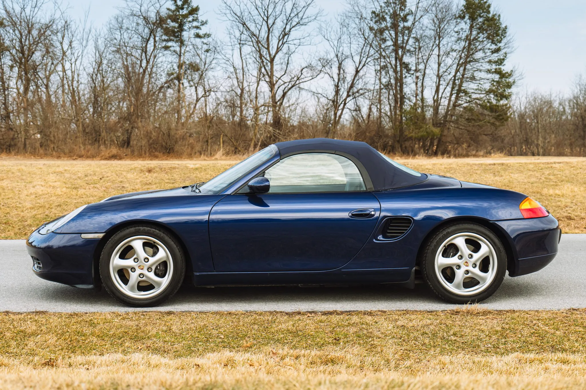 1999 Porsche Boxster in Iris Blue Metallic