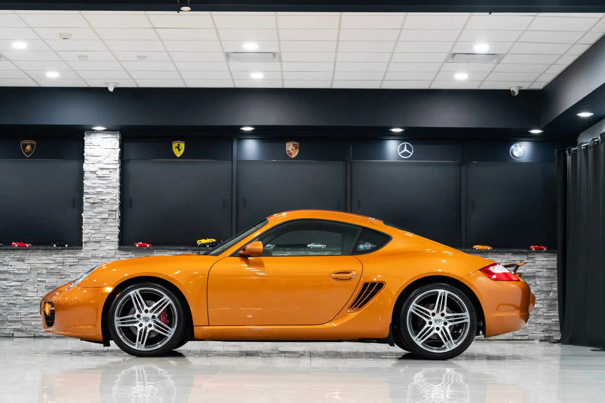 2007 Porsche Cayman S in Nordic Gold Metallic