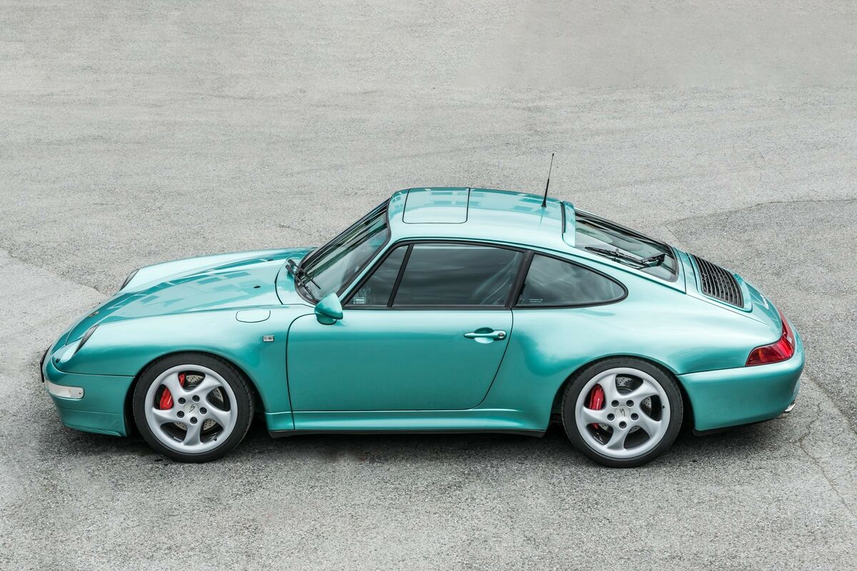 1996 Porsche 911 Carrera 4S in Dragonfly Turquoise Metallic
