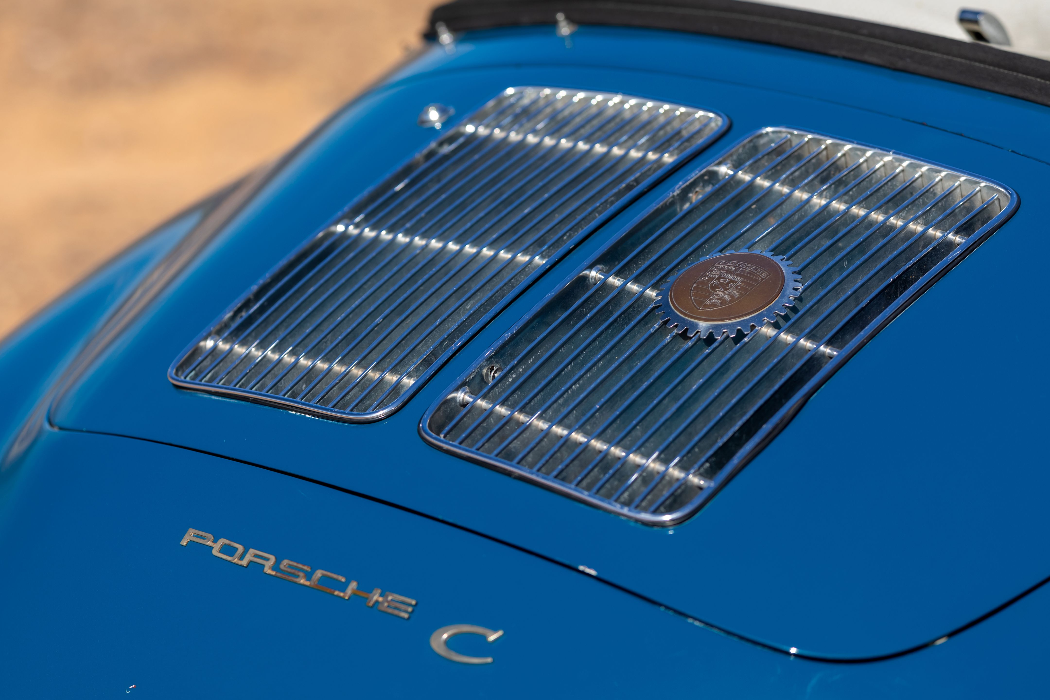 1964 Porsche 356C 1600 Cabriolet Coachwork by Reutter  in Bali Blue