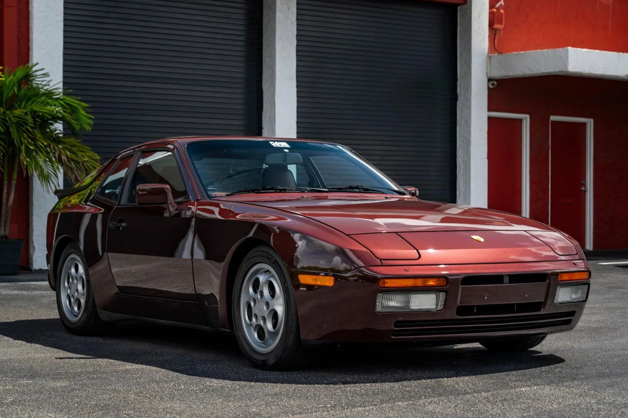 1987 Porsche 944 Turbo in Maraschino Red Metallic