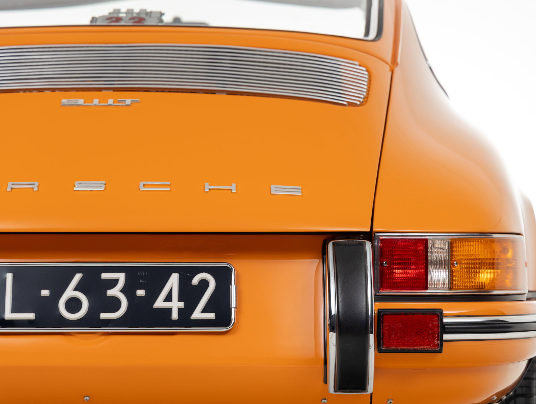 1971 Porsche 911 T In Signal Orange