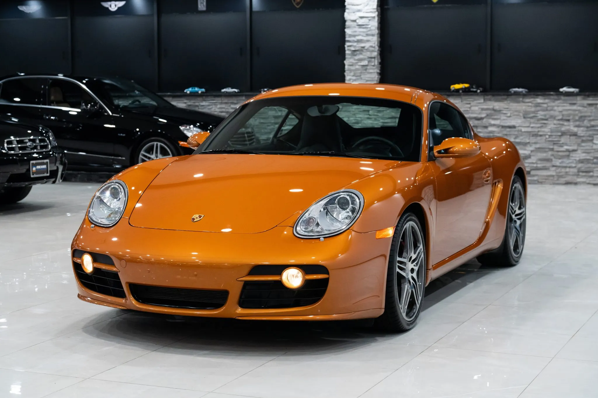 2007 Porsche Cayman S in Nordic Gold Metallic