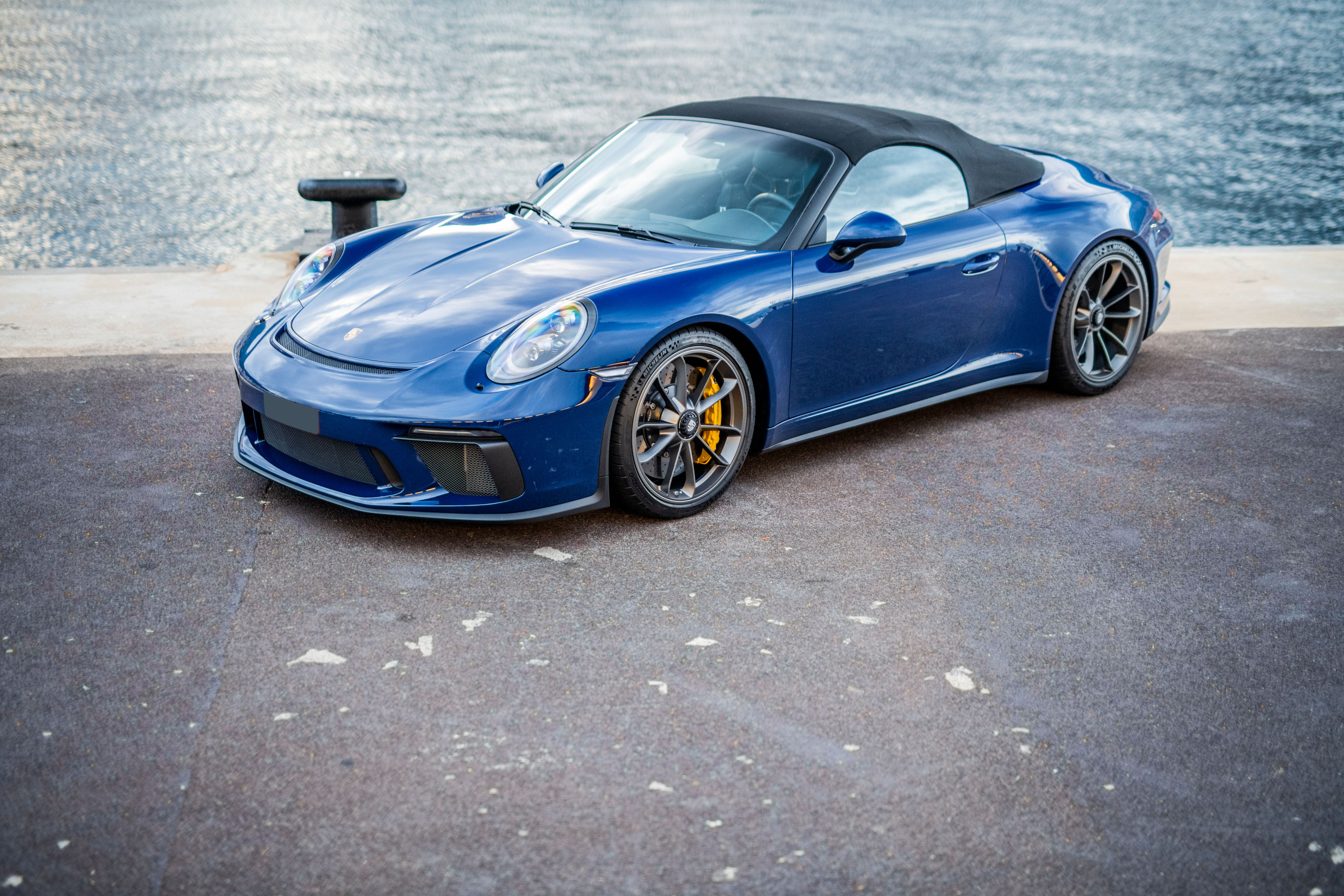 2019 Porsche 911 Speedster in Albert Blue