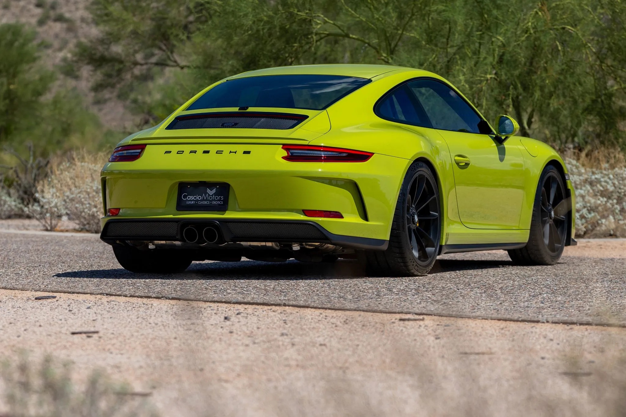 2018 Porsche 911 GT3 Touring in Linden Green