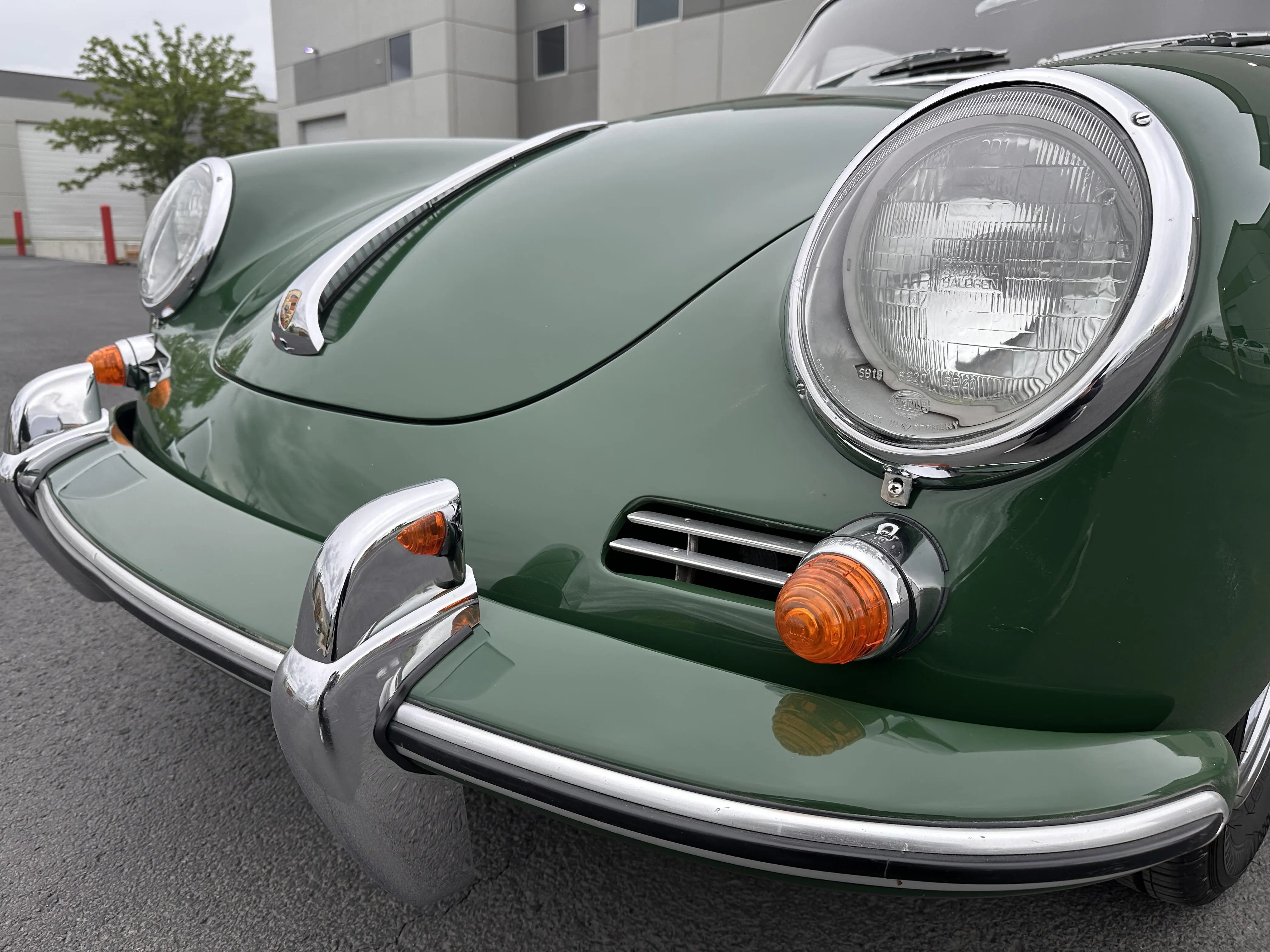 1965 Porsche 356SC Coupe in Irish Green