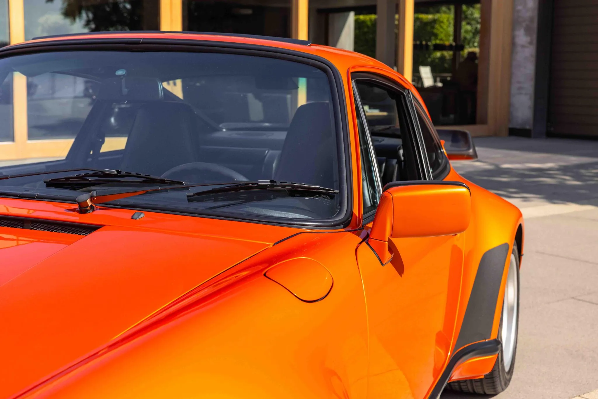 1987 Porsche 911 Turbo Coupe in Orange Pearl