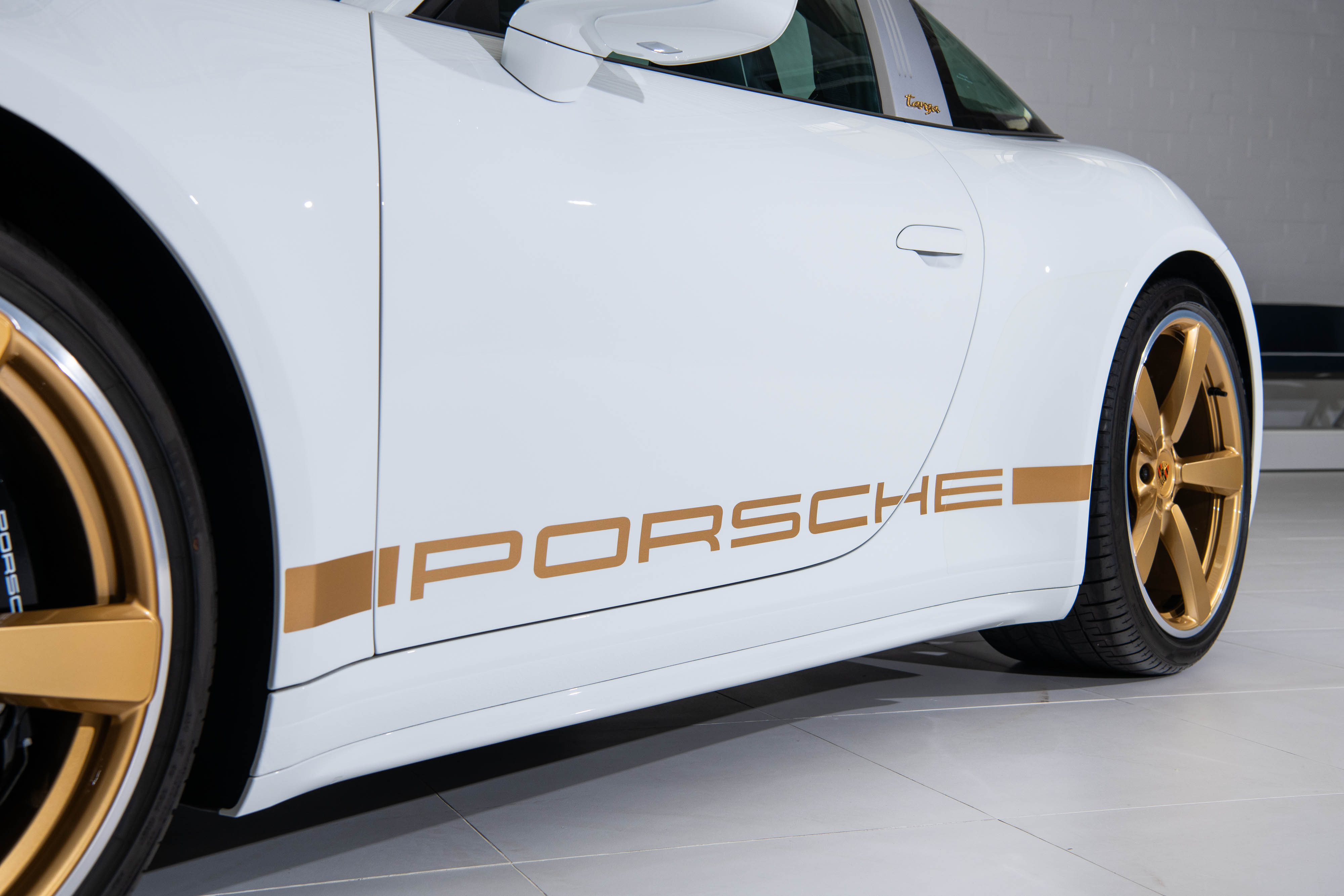 2021 Porsche 911 Targa 4S Heritage Design Edition in Pure White