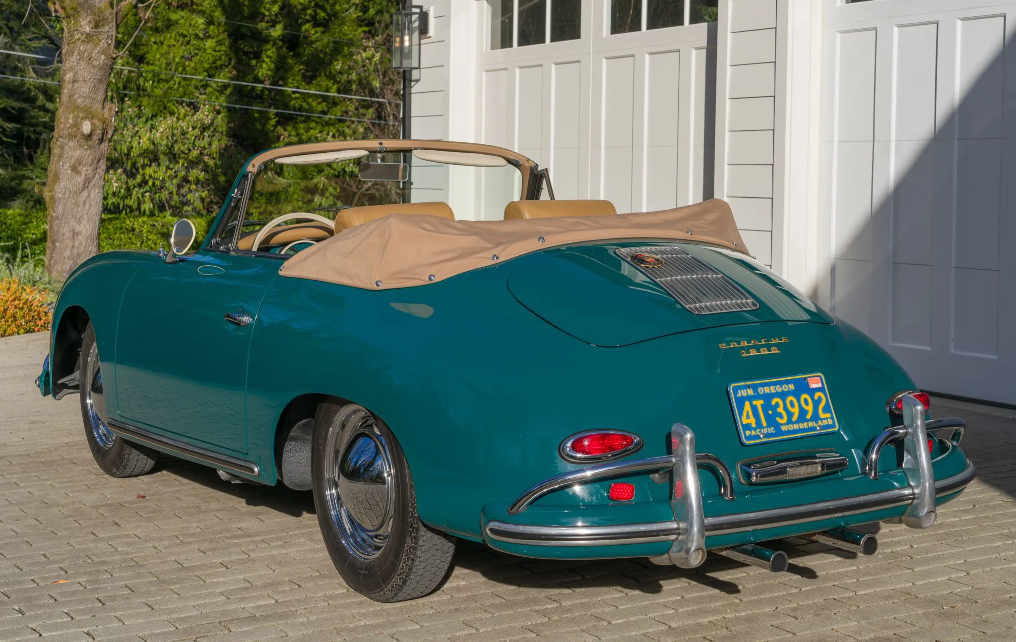 1959 Porsche 356A Cabriolet in Fjord Green