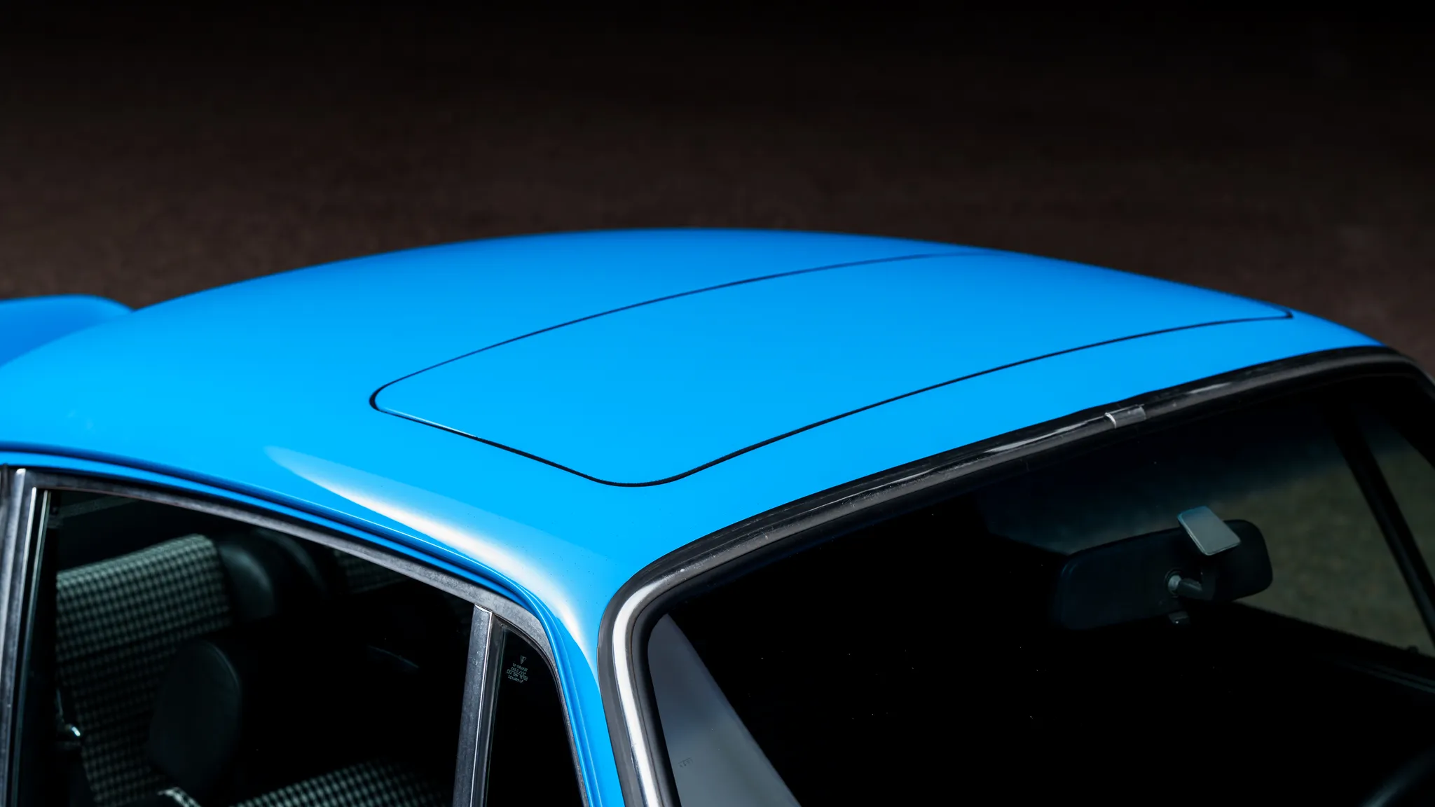 1976 Porsche 912E in Mexico Blue