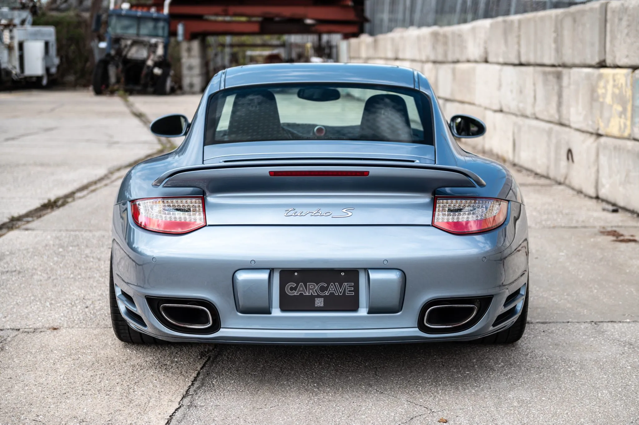 2011 Porsche 911 Turbo S Coupe in Ice Blue Metallic