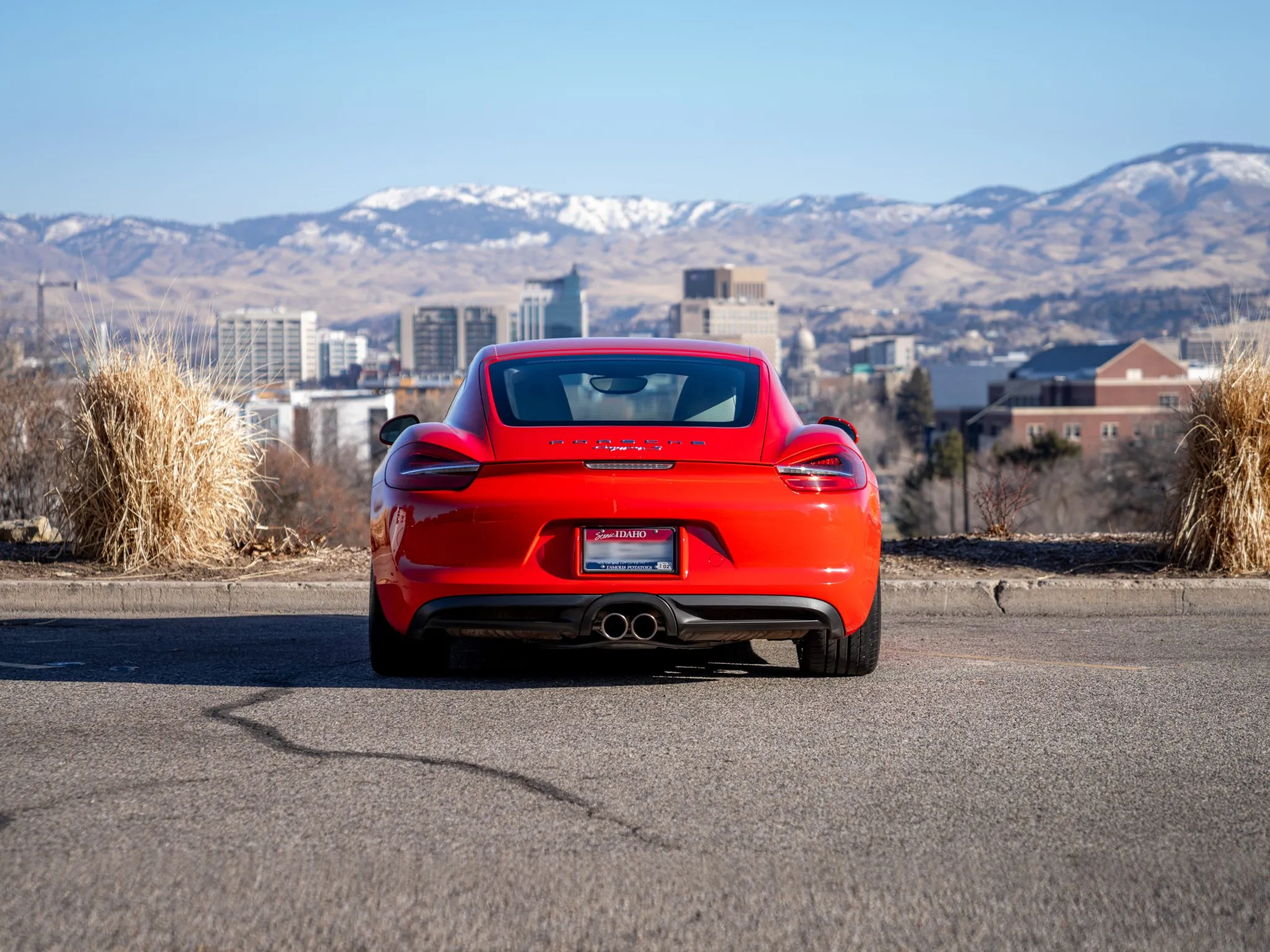 2015 Porsche Cayman S in Guards Red