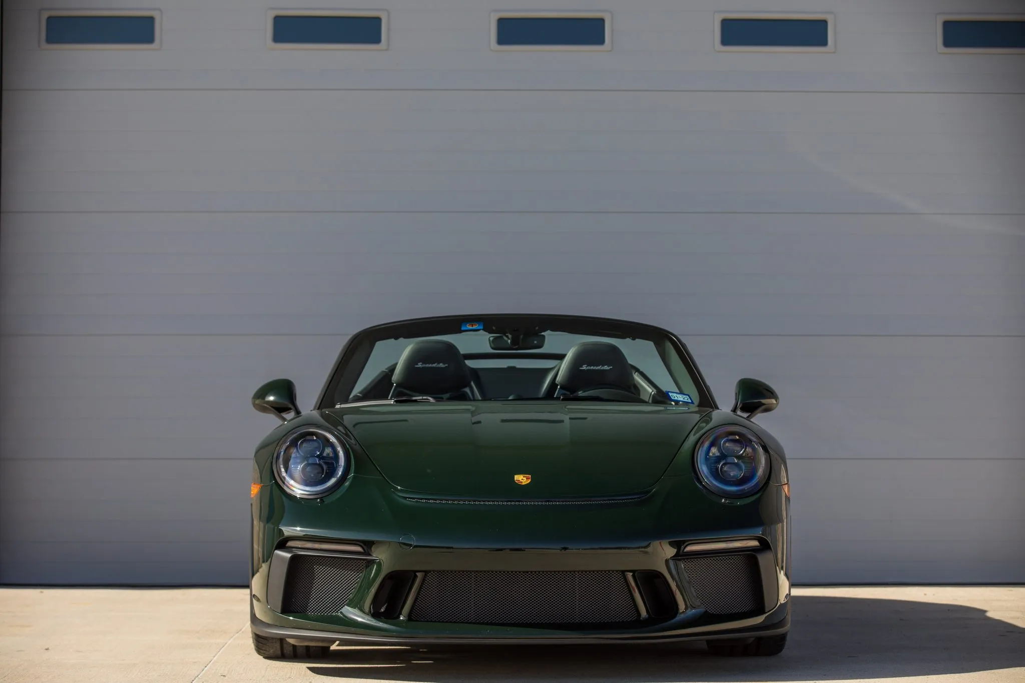 2019 Porsche 911 Speedster in Brewster Green