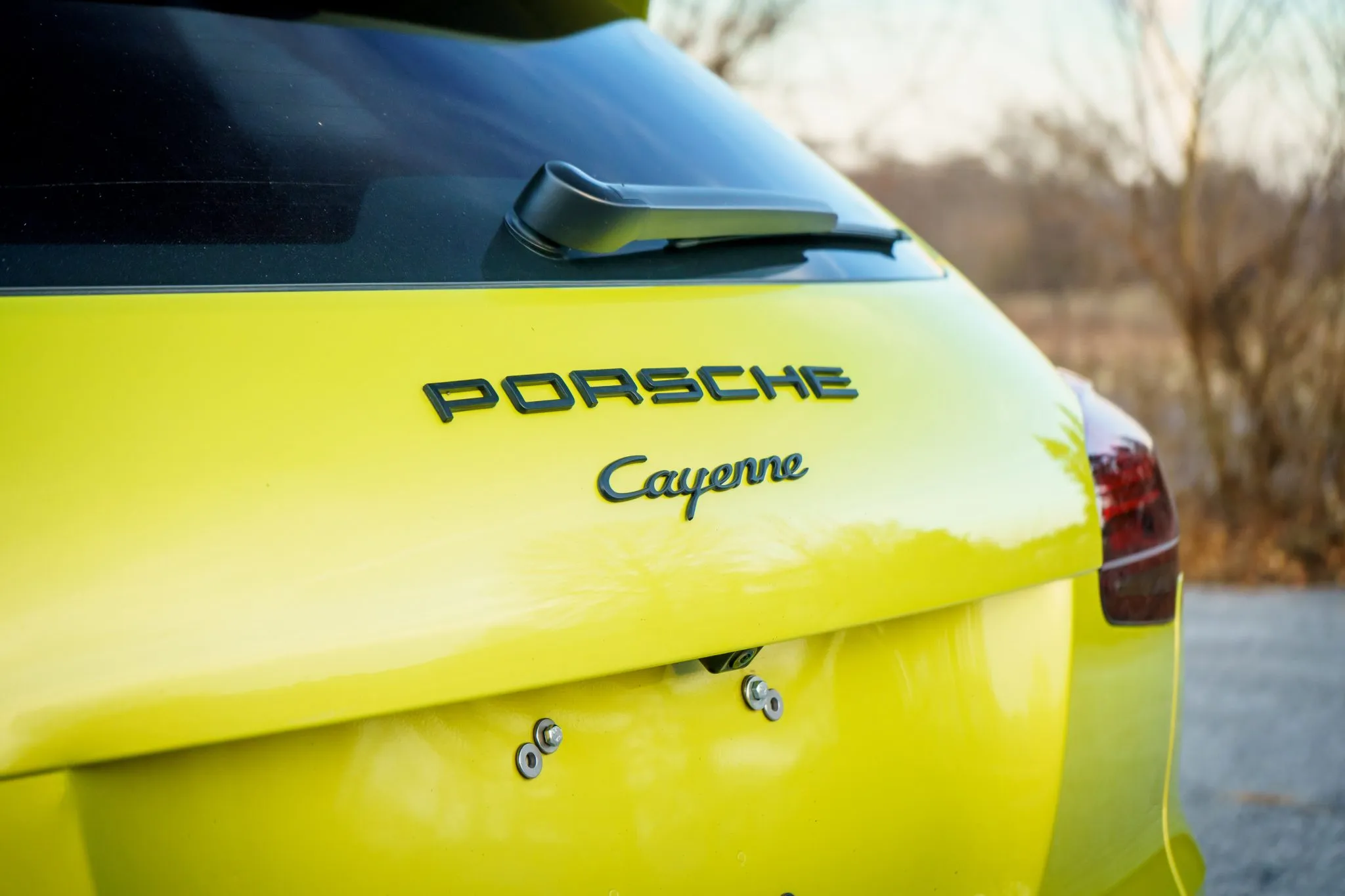 2016 Porsche Cayenne Turbo S in Peridot Metallic
