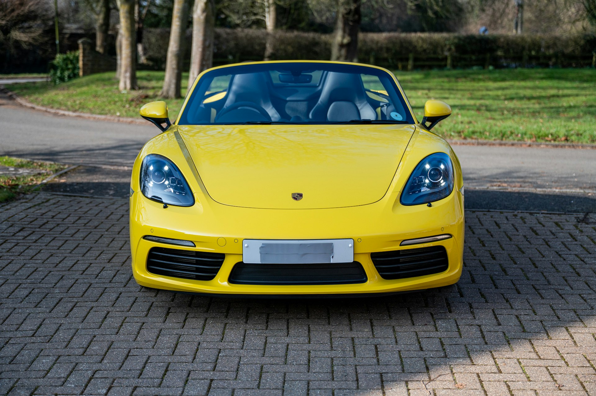 2020 Porsche 718 Boxster S in Racing Yellow