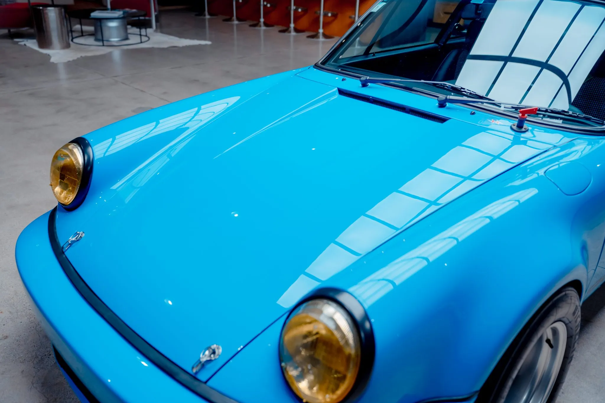 1977 Porsche 911S Coupe Twin-Plug 3.0L in Mexico Blue